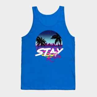 Stay Retro - Miami Vice Vaporwave Nights Tank Top